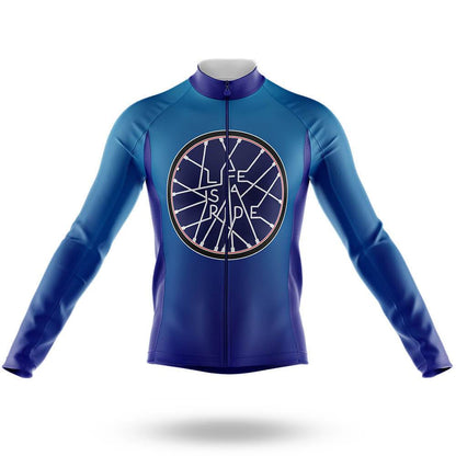 Life Is A Ride Men's Long Sleeve Cycling Kit