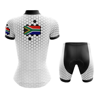 South Africa Women's Short Sleeve Cycling Kit | Rsscsports