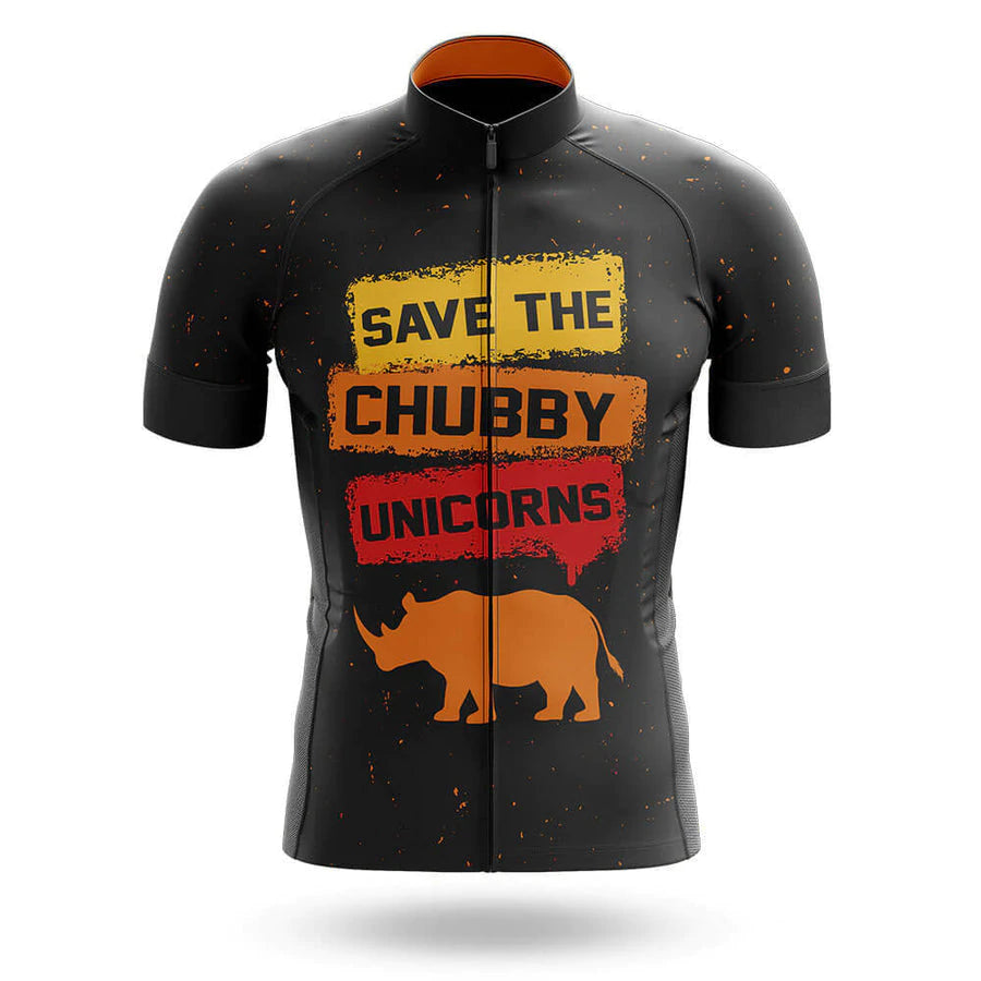 Save The Chubby Unicorns Men's Short Sleeve Cycling Kit | Rsscsports