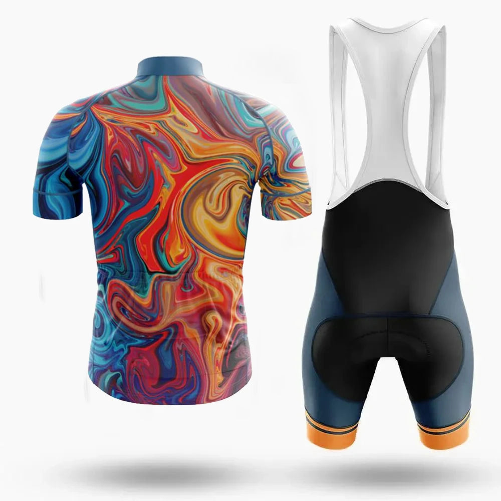 Liquid Marble Men's Short Sleeve Cycling Kit | Rsscsports