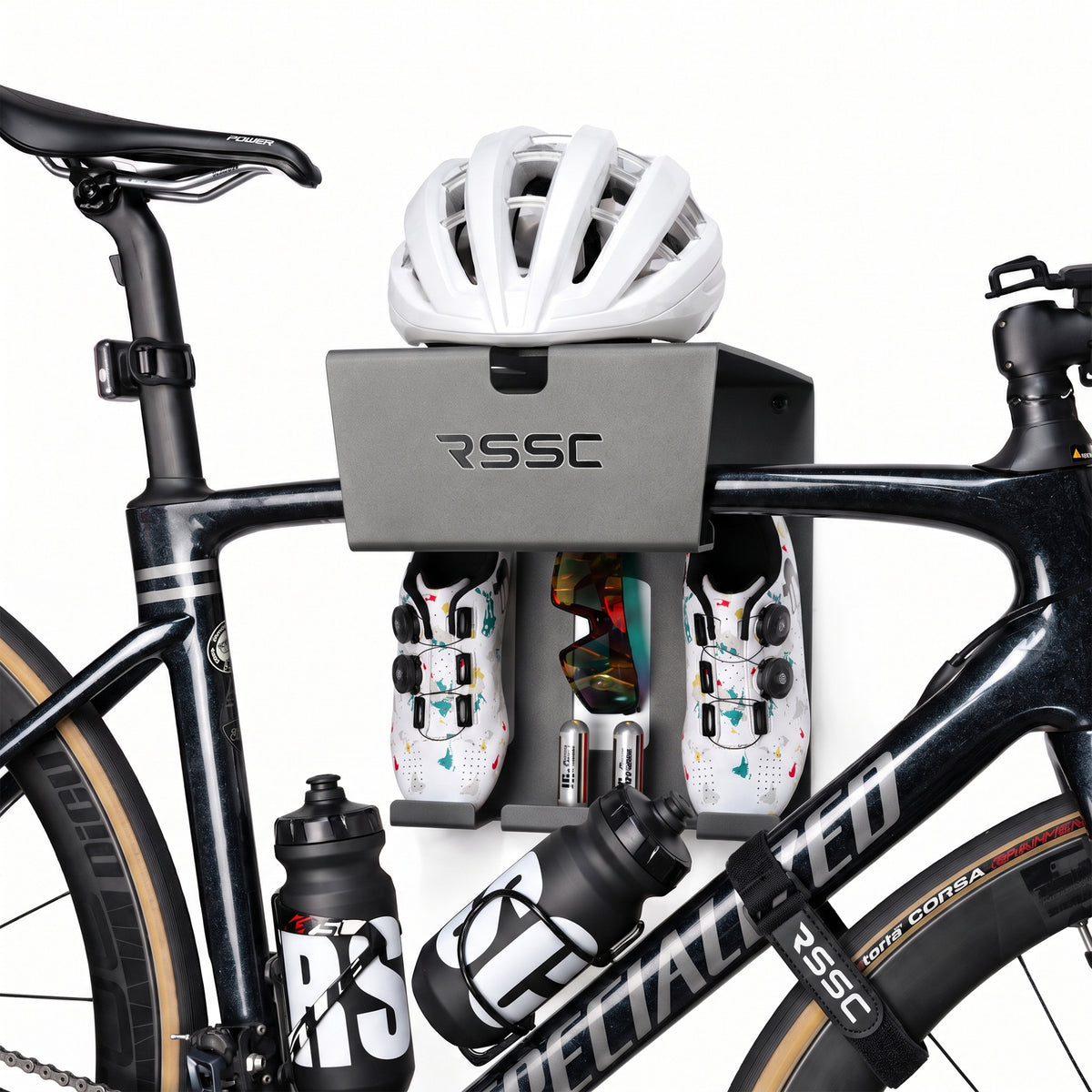 RSSC FAHRRAD-WANDHALTERUNGEN - GRAU