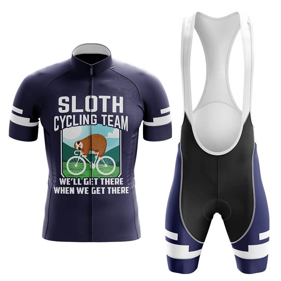 Sloth Cycling Team Men's Short Sleeve Cycling Kit | Rsscsports