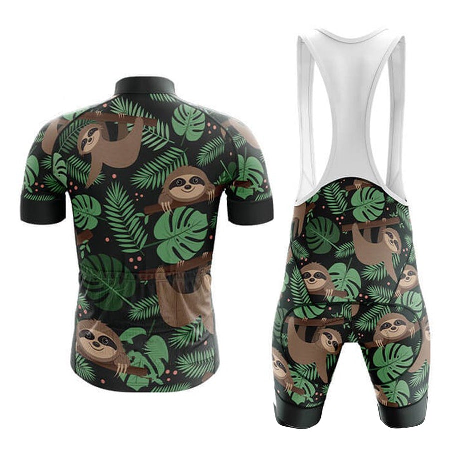 Sloth Lover Men's Short Sleeve Cycling Kit | Rsscsports