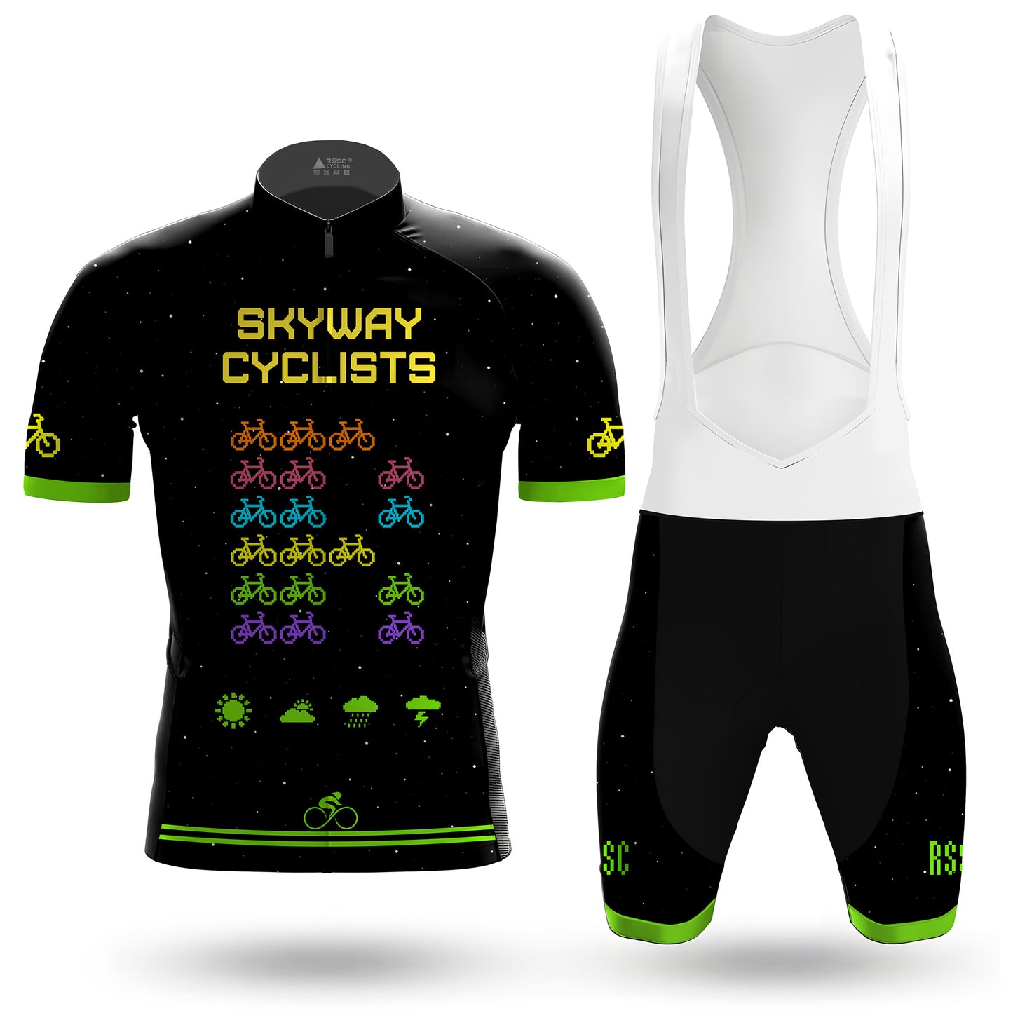 Ensemble de cyclisme pour homme 100% Emotion 