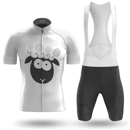 Woolly Spiral Sheep Men's Short Sleeve Cycling Kit