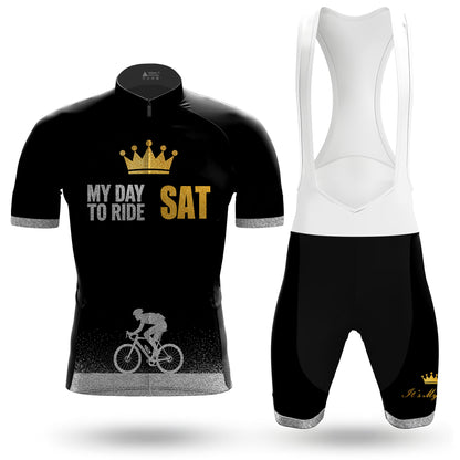 MY RIDE SATURDAY Men's Short Sleeve Cycling Kit