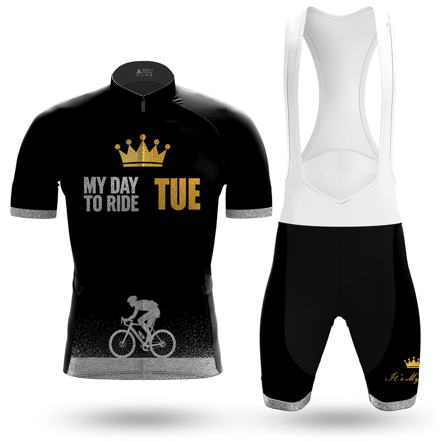 MY RIDE TUESDAY Men's Short Sleeve Cycling Kit