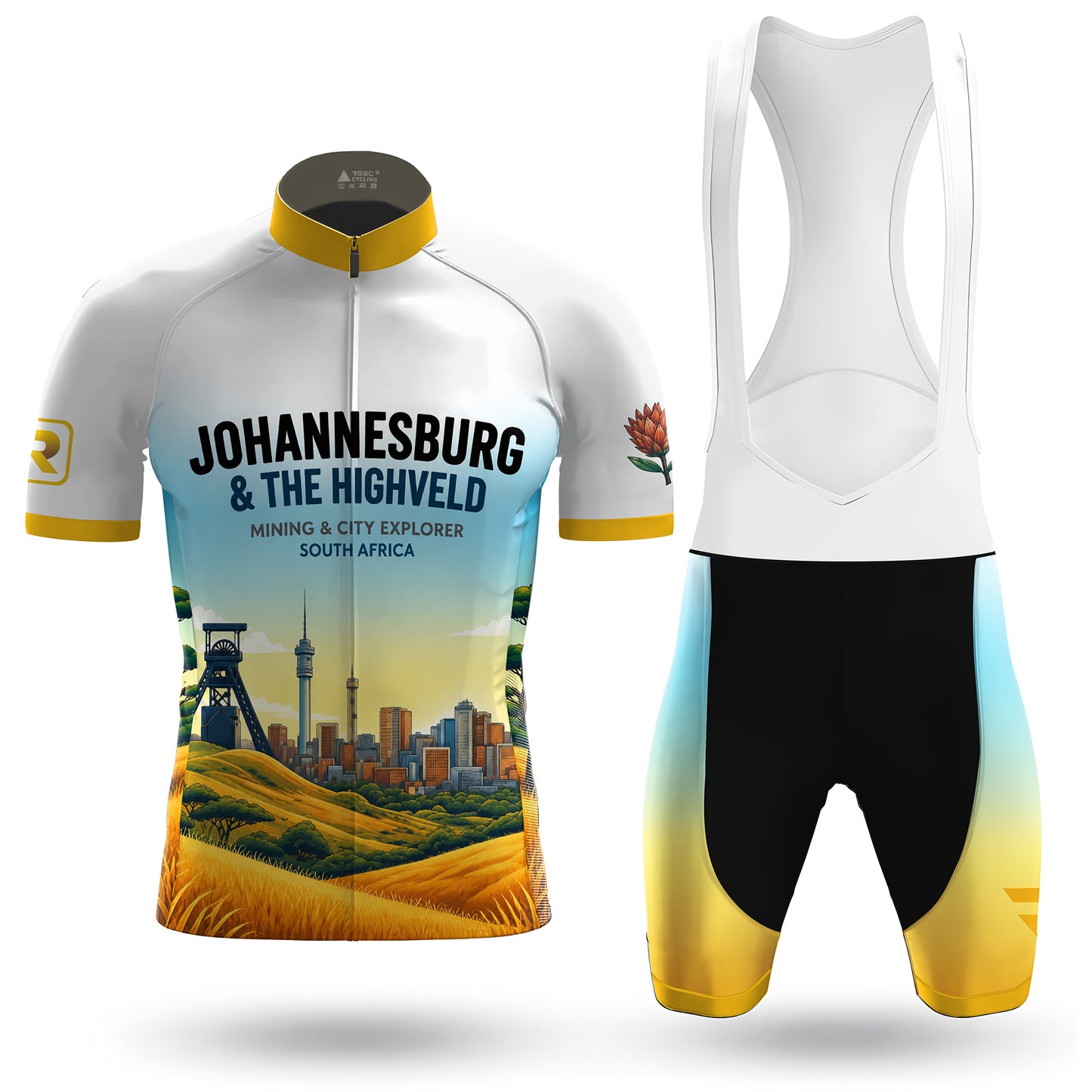 Johannesburg Men's Short Sleeve Cycling Kit
