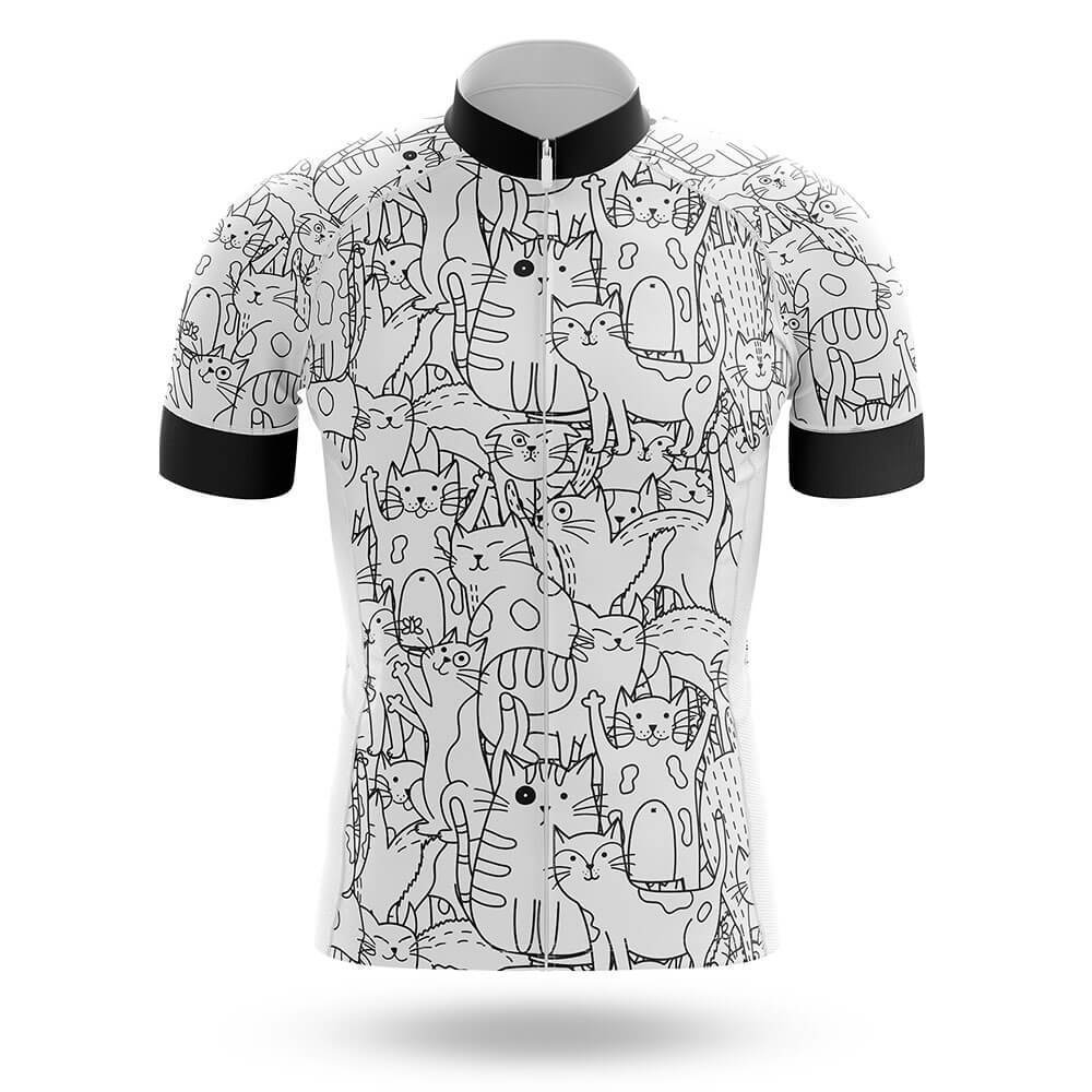 White Cat Men's Short Sleeve Cycling Kit | Rsscsports