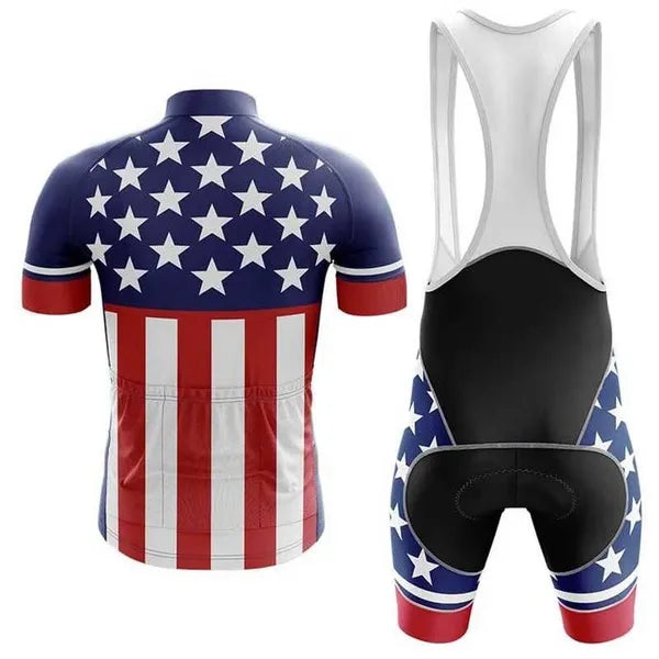 USA Men's Short Sleeve Cycling Kit | Rsscsports