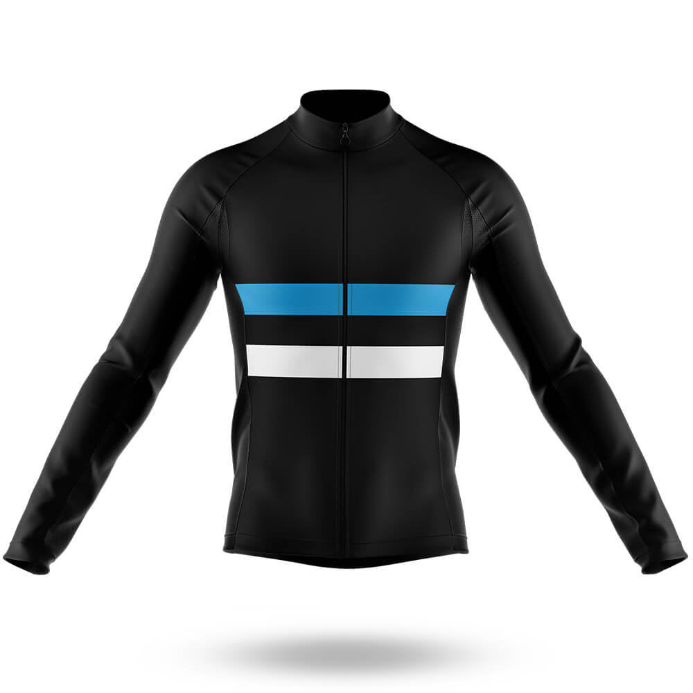 Blue White Lines Men's Cycling Kit | Rsscsports