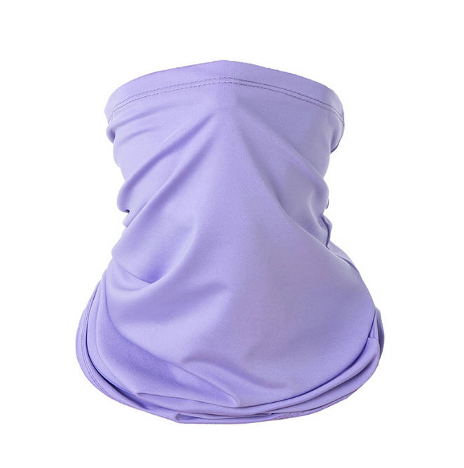 Purple Faceguard Anti Pollution Scarf Face Cover