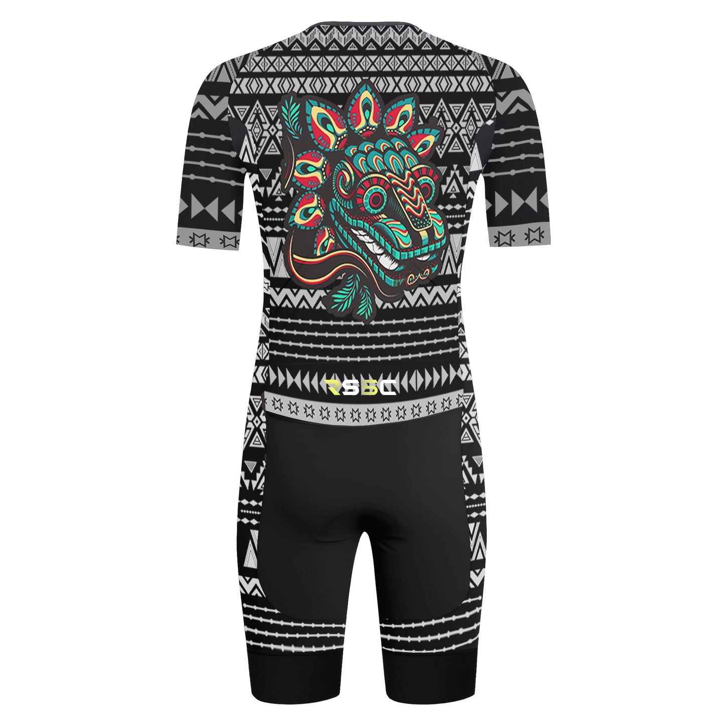 Mexican Quetzalcoatl Men's Triathlon Suit