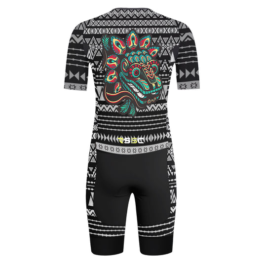 Mexican Quetzalcoatl Men's Triathlon Suit