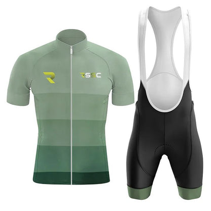 Ensemble de cyclisme noir basique pour homme de Rssc