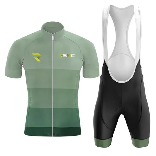 Rssc Green Men's Short Sleeve Cycling Kit