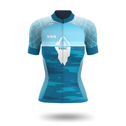 Blue Ocean Iceberg Women's Short Sleeve Cycling Kit