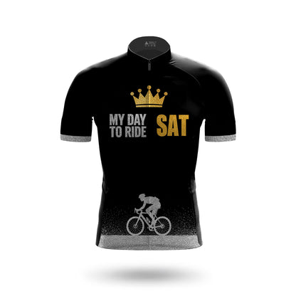 MY RIDE SATURDAY Men's Short Sleeve Cycling Kit