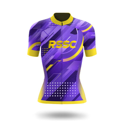 Purple Stellar Surge Women's Short Sleeve Cycling Kit