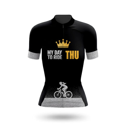 MY RIDE THURSDAY Women's Short Sleeve Cycling Kit