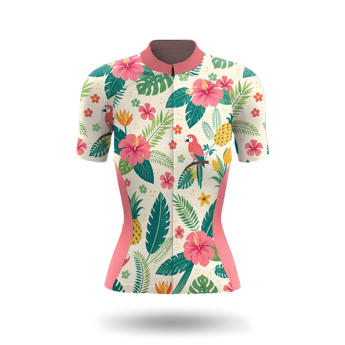 Tropical Parrot Women's Short Sleeve Cycling Kit
