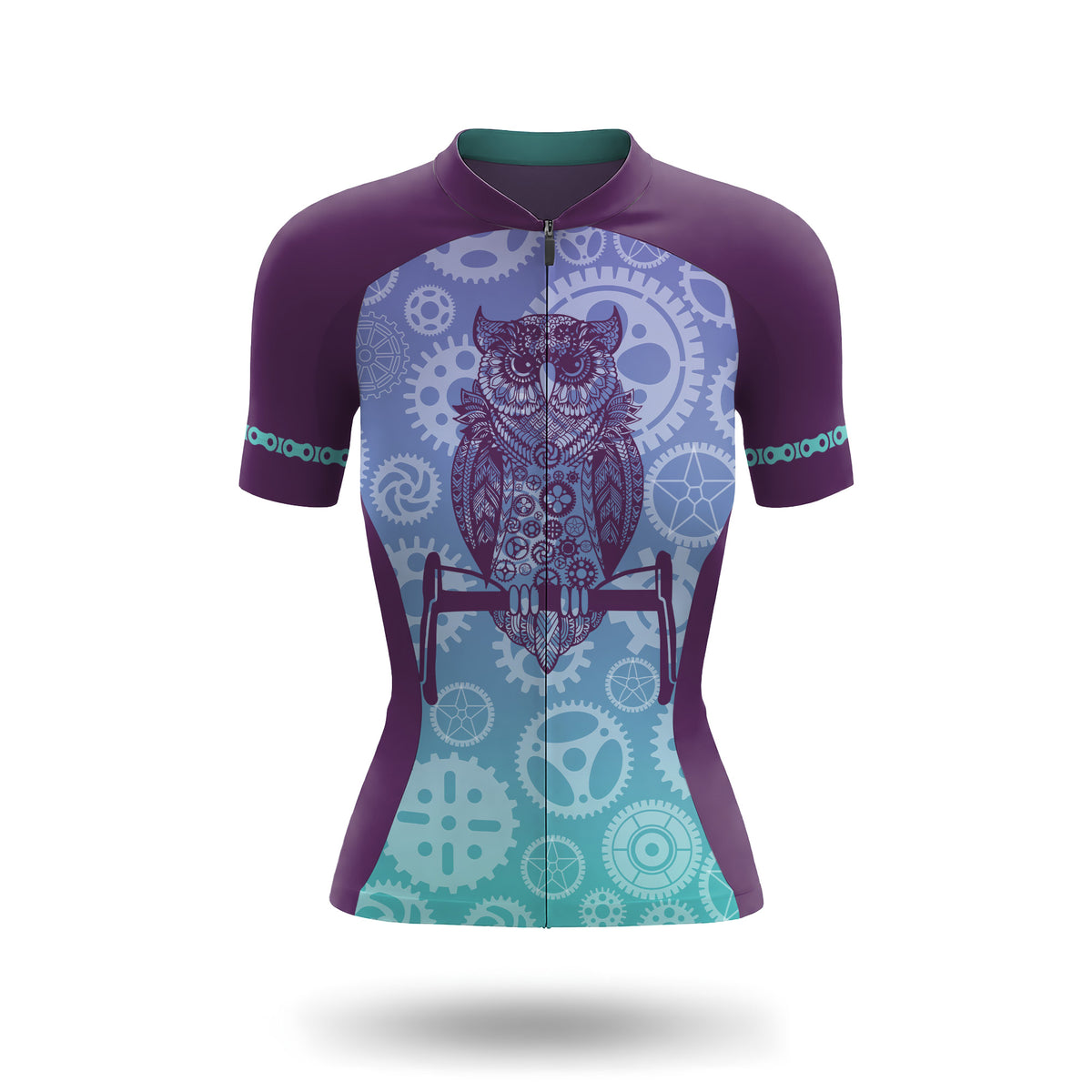 Completo da ciclismo da donna a maniche corte Owl