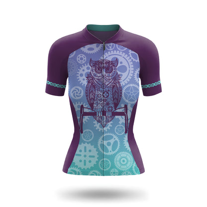 Completo da ciclismo da donna a maniche corte Owl