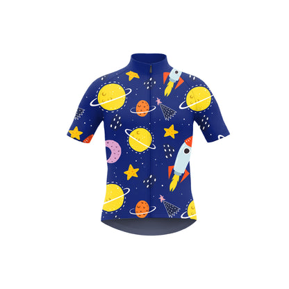 Ensemble de cyclisme à manches courtes pour enfant Rocket