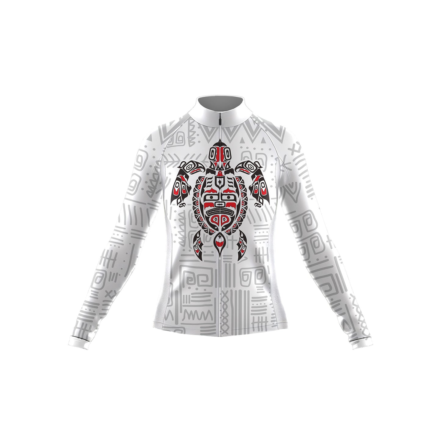 Haida Native Turtle Women's Long Sleeve Cycling Kit