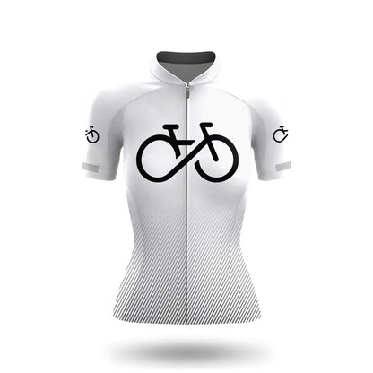 Completo da ciclismo Bike Forever da donna a maniche corte
