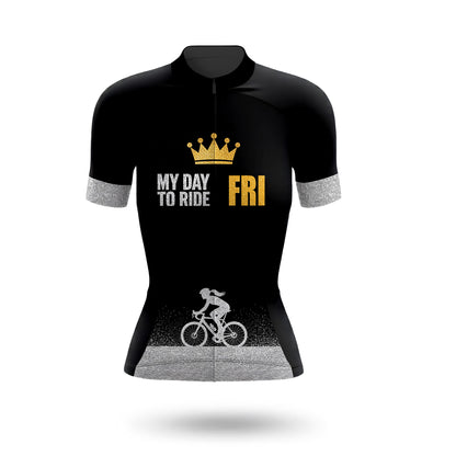 MY RIDE FRIDAY Women's Short Sleeve Cycling Kit