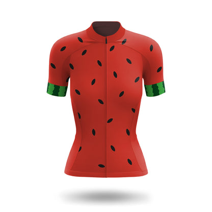 Summer Watermelon Women's Short Sleeve Cycling Kit