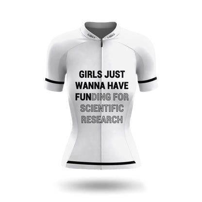 Girls Just Wanna Have Fun Women's Short Sleeve Cycling Kit