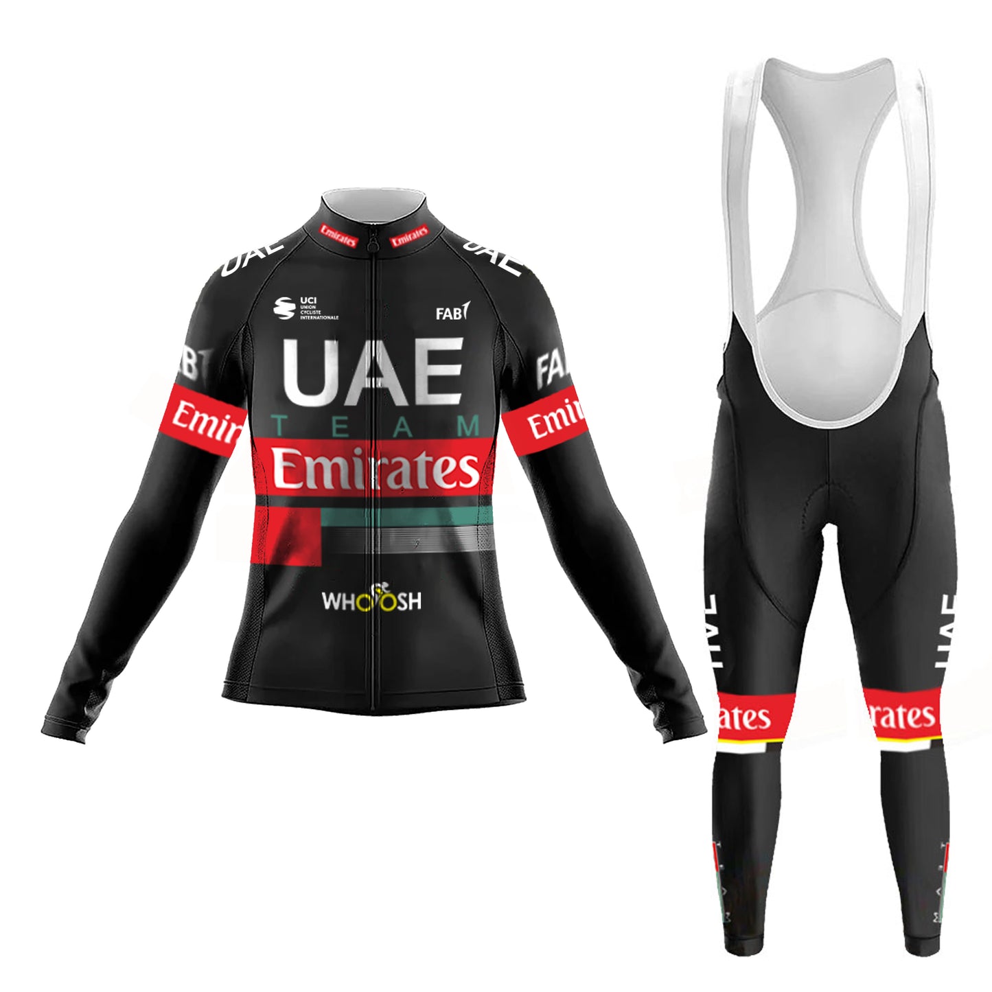 Retro Emirates Movement Women's Long Sleeve Cycling Kit