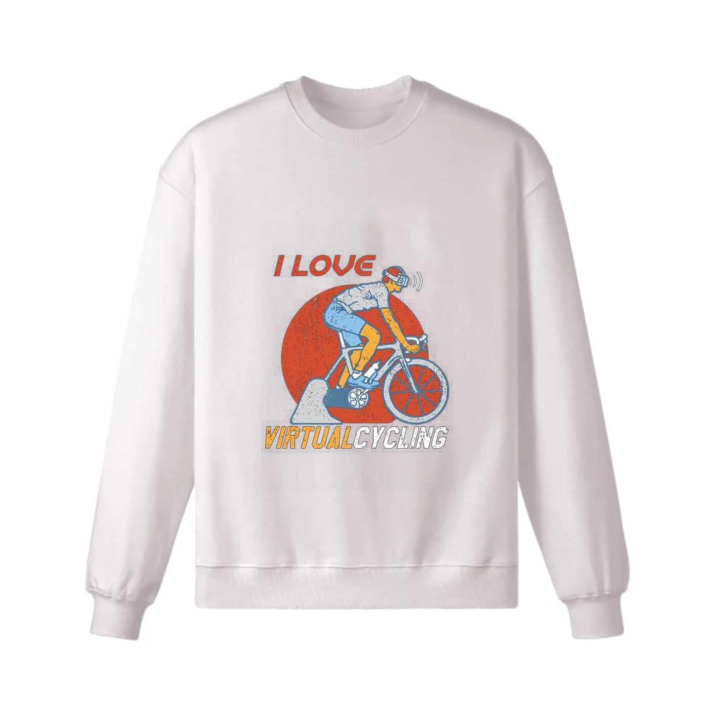 Virtual Cycling Retro Sweatshir