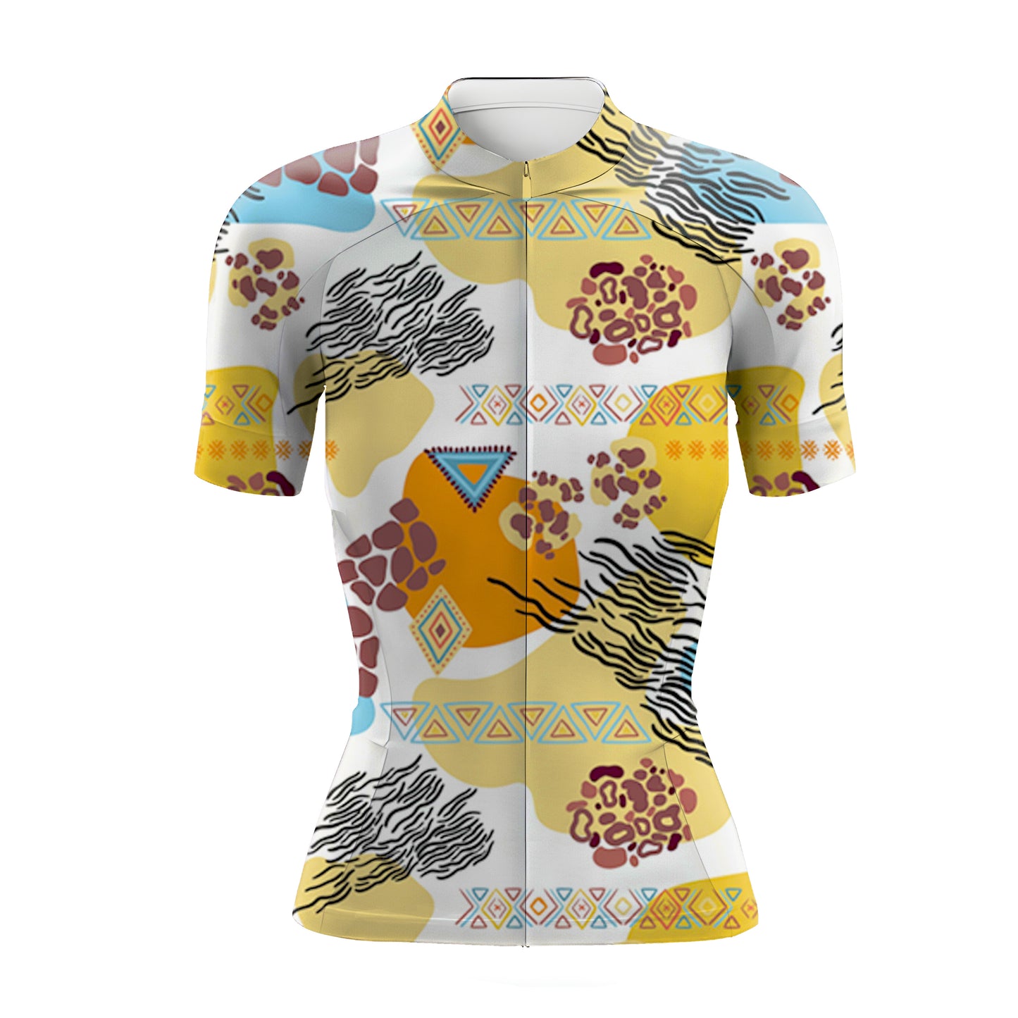 Tribal Savannah Women's Short Sleeve Cycling Kit