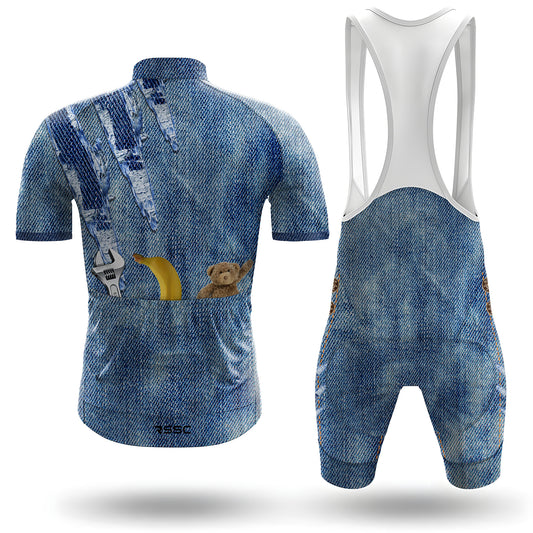 Denim Flux Pro Men's Short Sleeve Cycling Kit