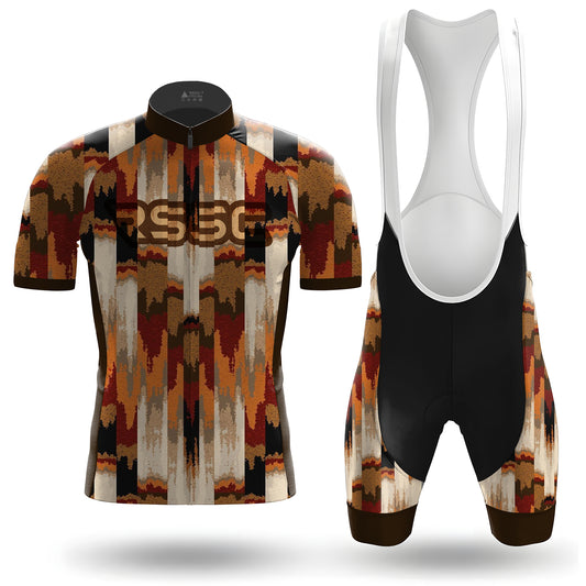 Amber Stratum Men's Short Sleeve Cycling Kit