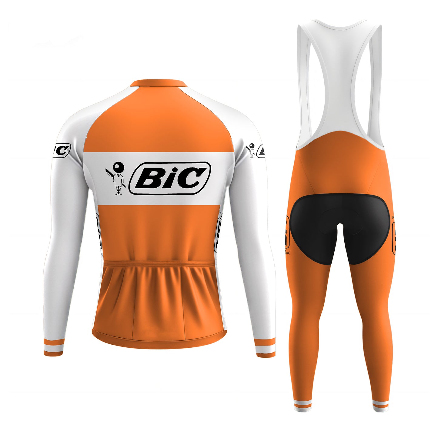 BIC Retro Men's Long Sleeve Cycling Kit