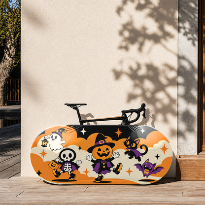 Halloween Cartoon Bicycle Wheels Cover