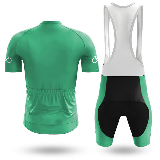 Conjunto de ciclismo masculino de manga corta Professional Team Racing Suit Green
