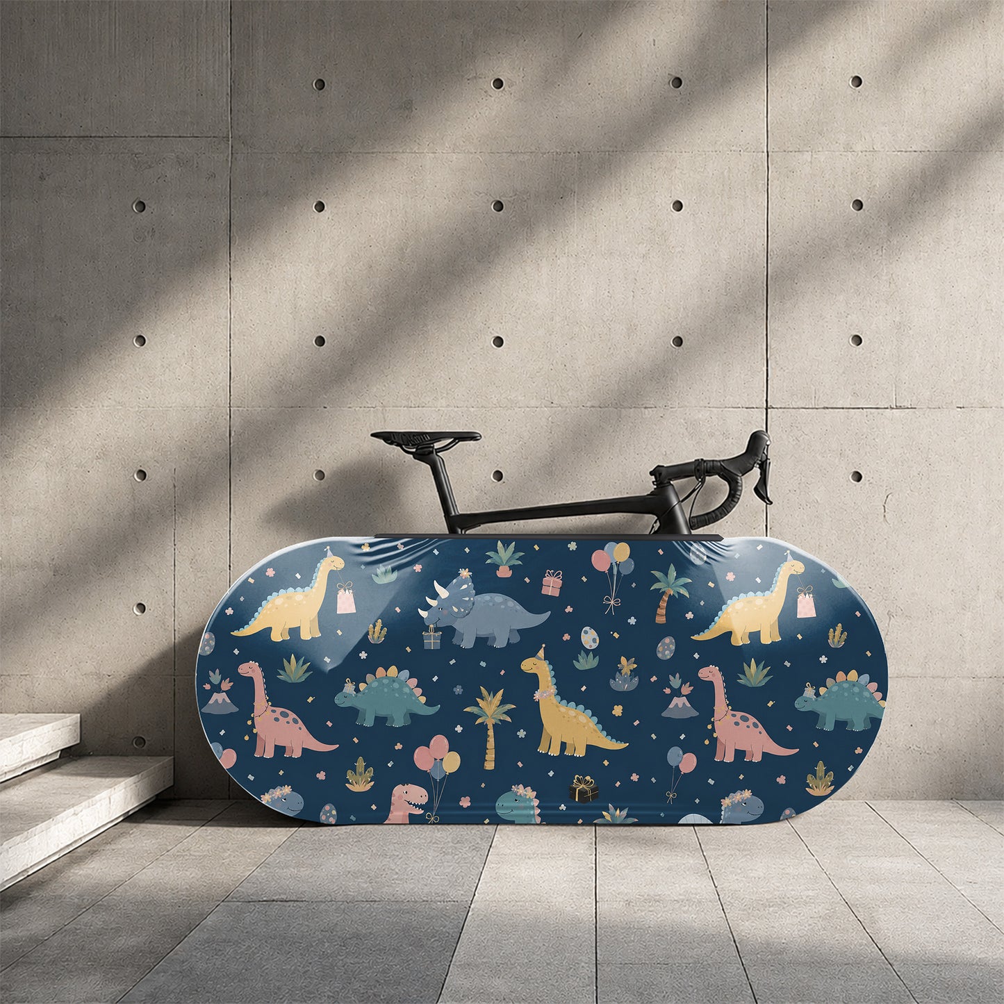 Dinosaur Pattern Bicycle Wheels Cover