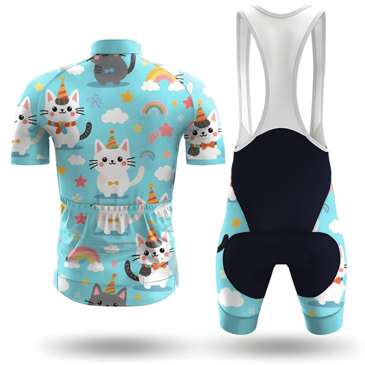 Rainbow Neko-Flux Men's Short Sleeve Cycling Kit