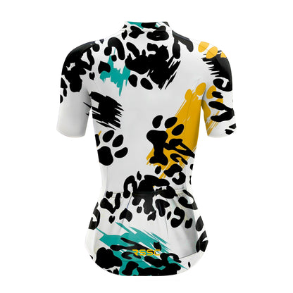 Cat And Dog Claws Women's Short Sleeve Cycling Kit