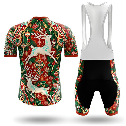 Kurzarm-Radtrikot für Herren „Belgian Surrealismus“