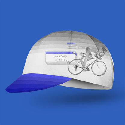 Retro Tech Vibes Cycling Cap