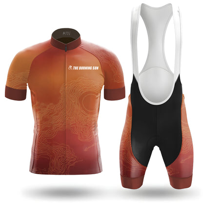 The burning sun Men's Short Sleeve Cycling Kit