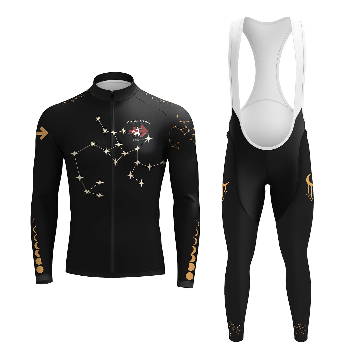 Sagittarius Men's Long Sleeve Cycling Kit