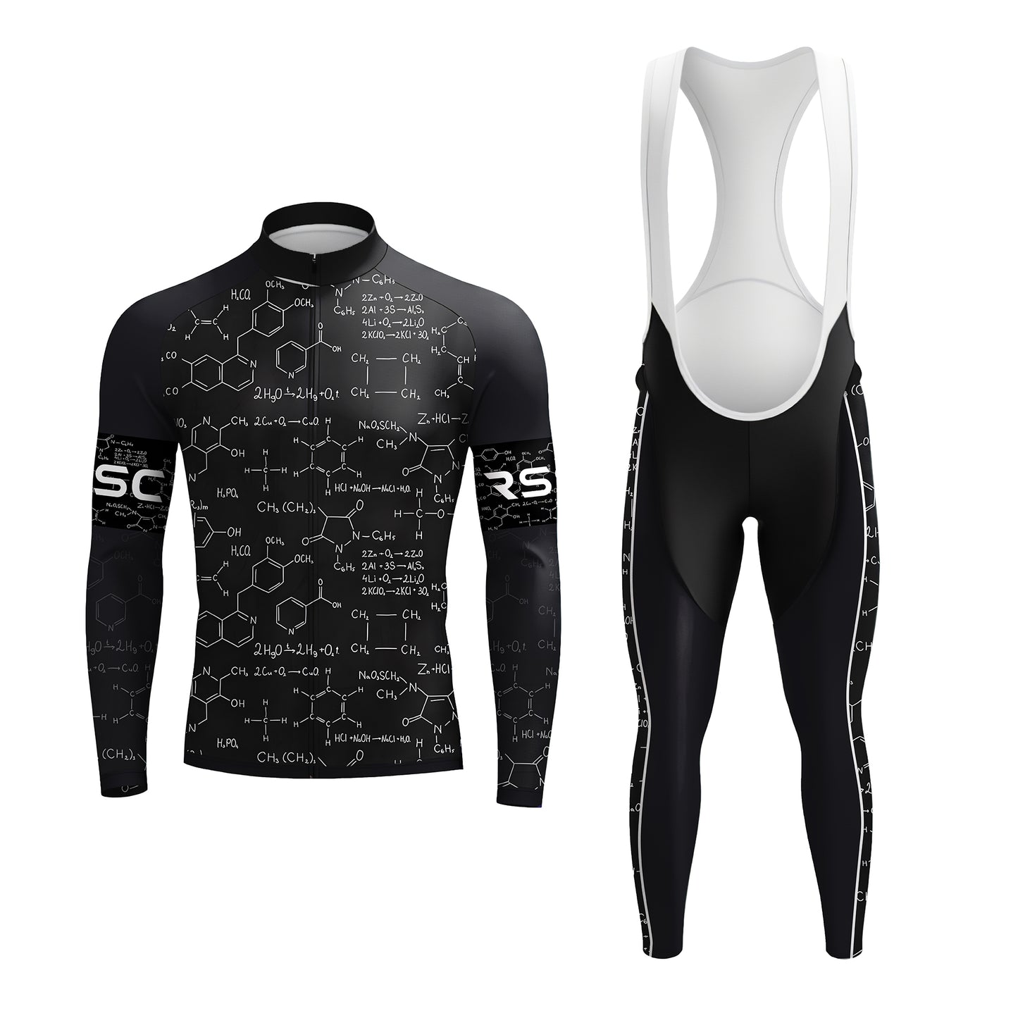 Kinetic Synthesis Men's Long Sleeve Cycling Kit