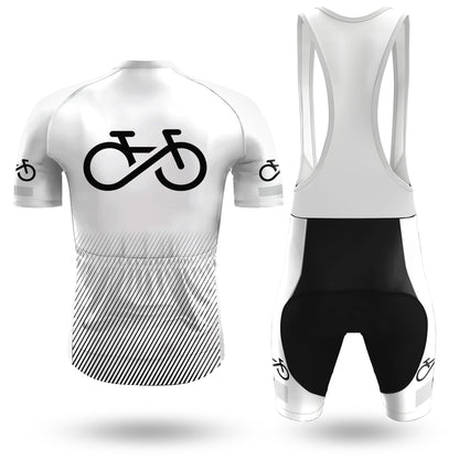 Ensemble de cyclisme « Le vélo pour toujours » pour homme à manches courtes